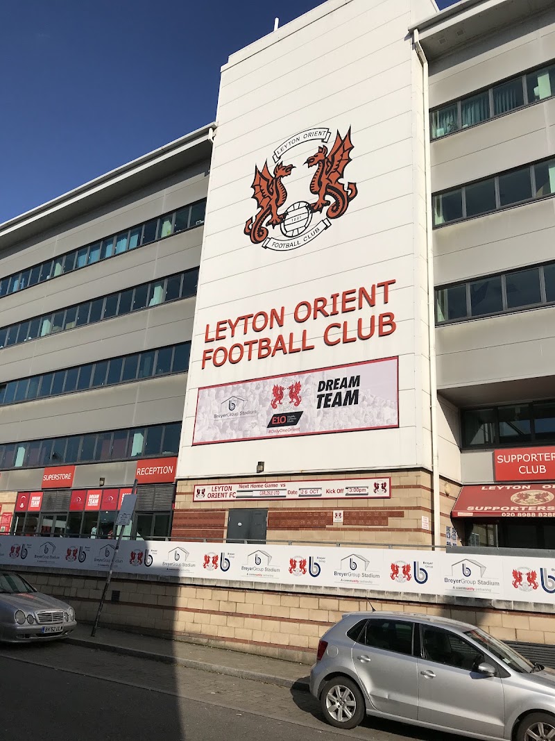 Leyton Orient FC Club Store exterior