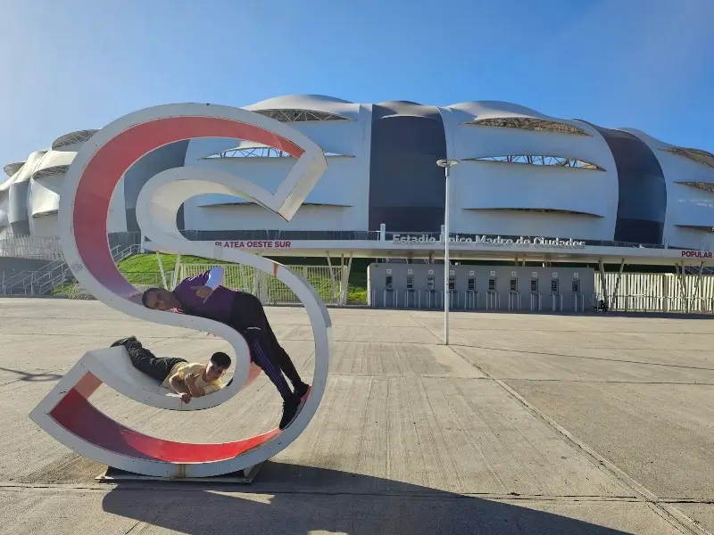 Museo Del Estadio Único Madre de Ciudades exterior