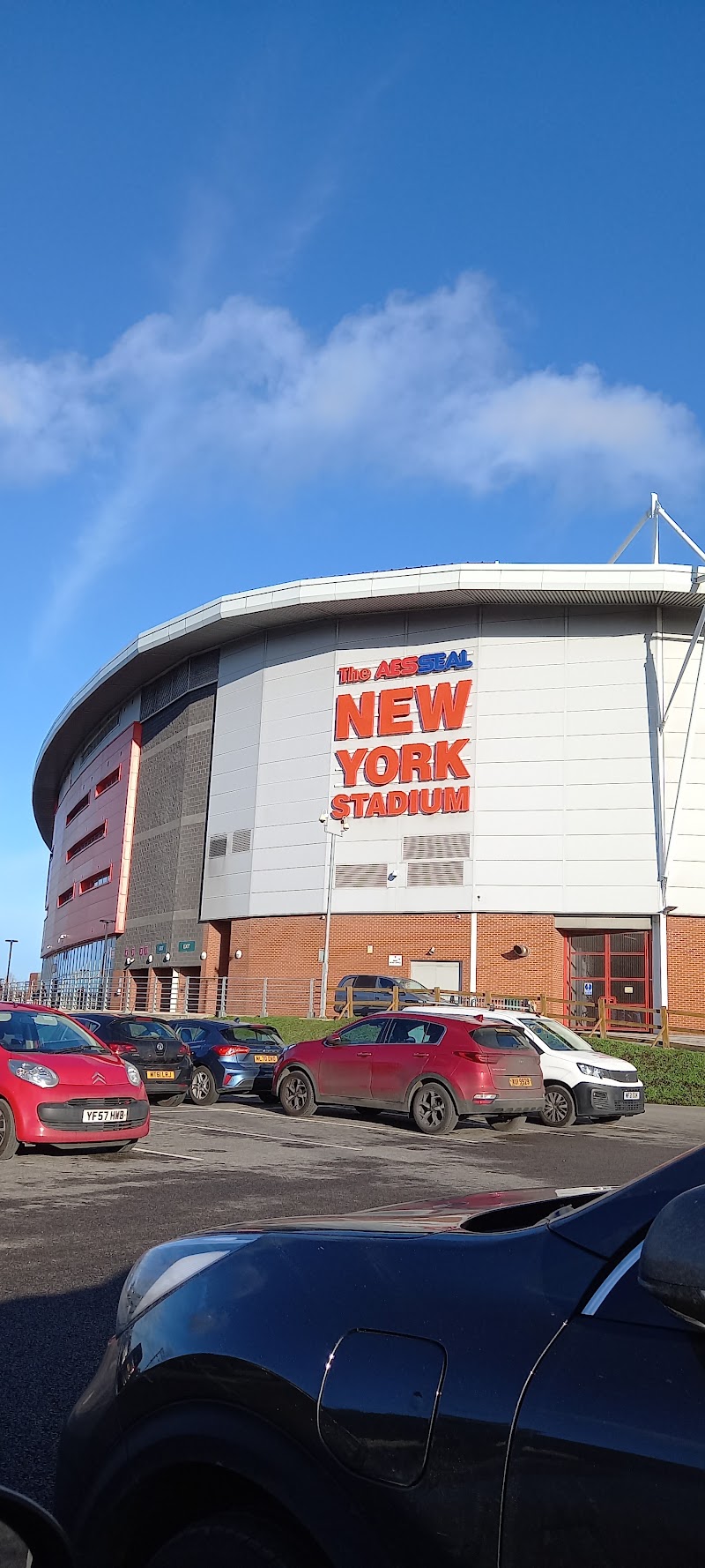 Rotherham FC Shop exterior