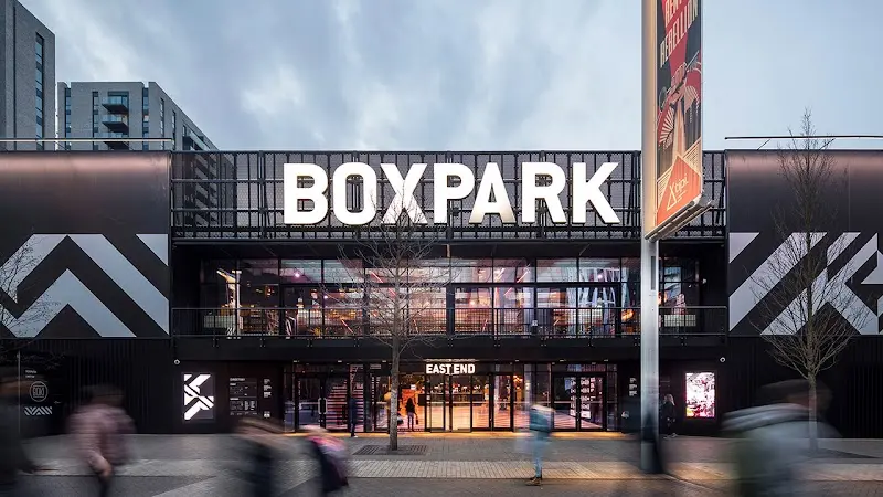 BOXPARK Wembley exterior