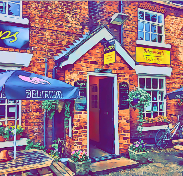 Hops Belgian Bar exterior