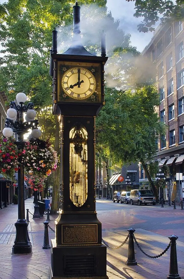 Gastown Steam Clock exterior