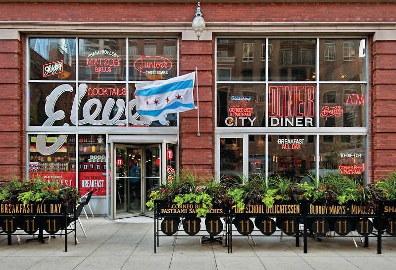 Eleven City Diner exterior