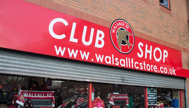 Walsall FC Club Shop exterior