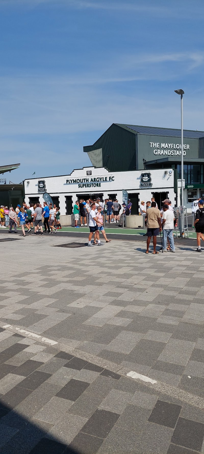Plymouth Argyle Football Club Superstore exterior