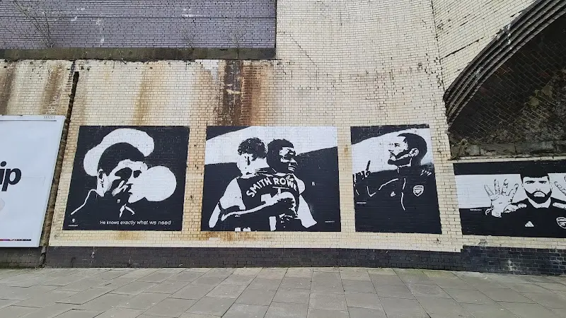 Northbanksy x Arsenal Graffiti Murals exterior