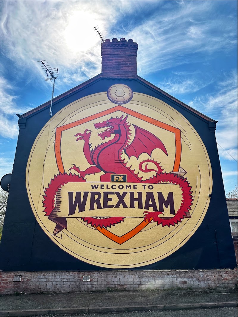 Welcome To Wrexham Mural exterior