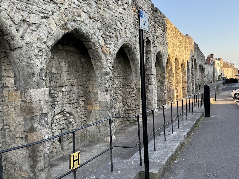 North Section of Southampton Town Walls exterior