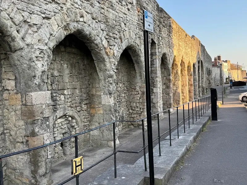 North Section of Southampton Town Walls exterior