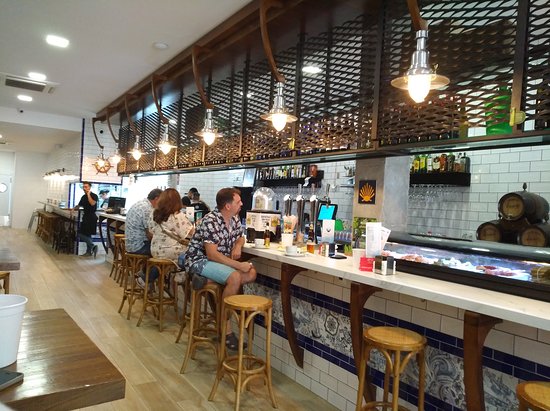 Marisqueria Cerveceria La Peregrina Malaga Centro exterior