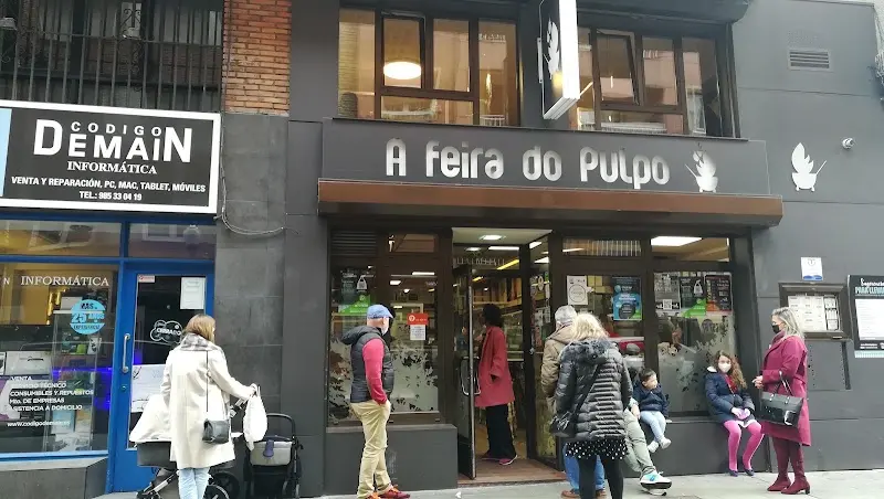 A Feira do Pulpo exterior