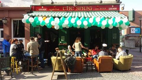 The Snug Irish Pub exterior