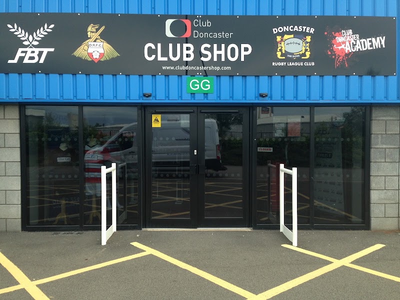 Doncaster Rovers Shop Stadium exterior