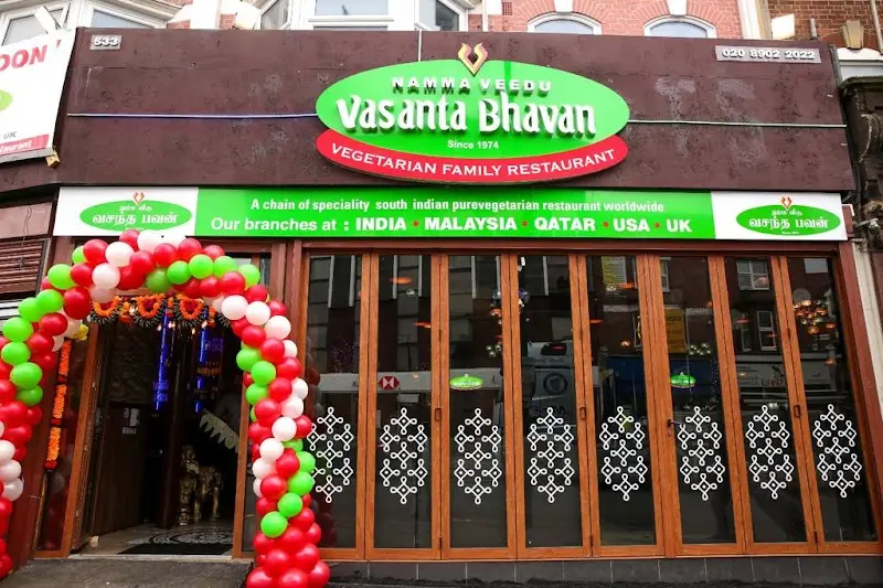Vasanta Bhavan Wembley | Indian Pure Veg Restaurant exterior