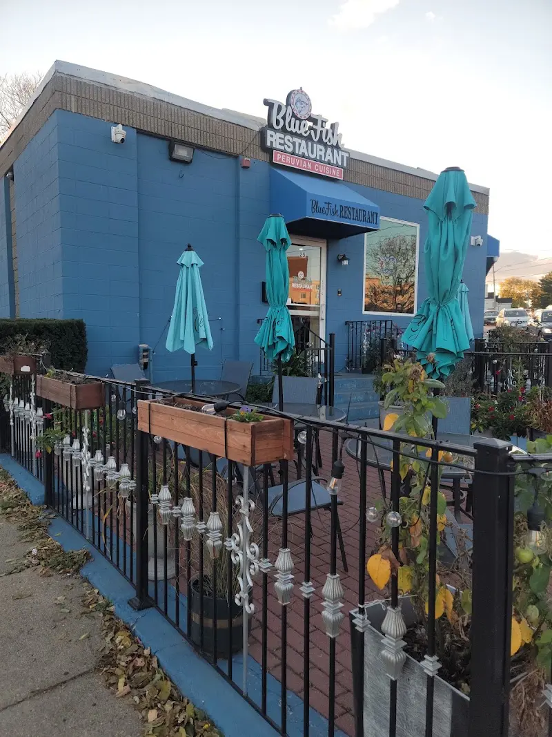 Blue Fish Peruvian Restaurant Seafood exterior
