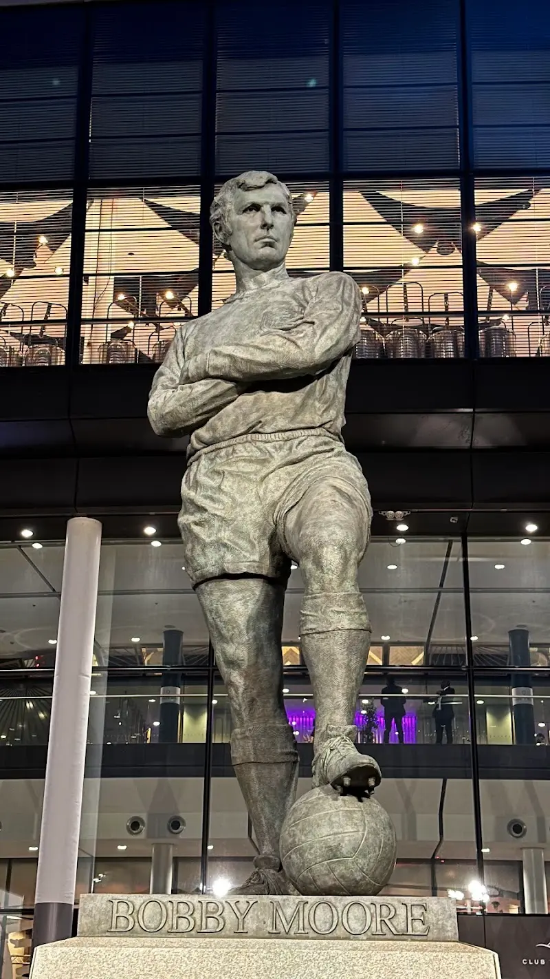 Statue of Bobby Moore OBE exterior