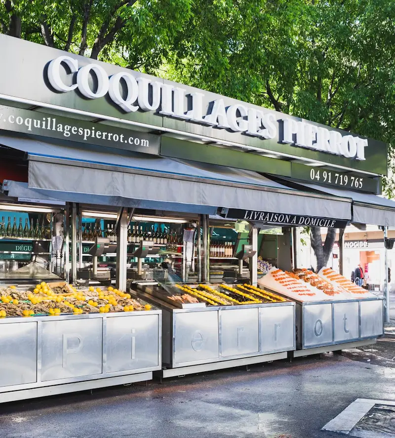 Pierrot Coquillages Kiosque, Restaurant, Livraison de fruits de mer & Poissons exterior