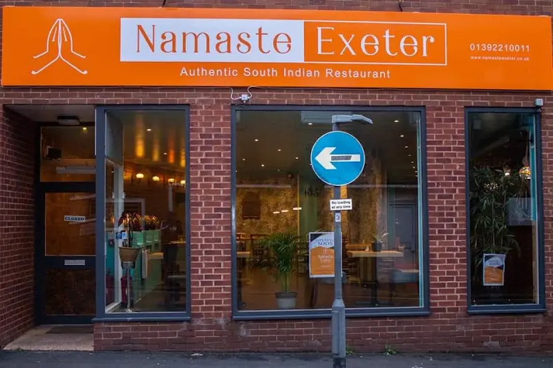 Namaste Exeter Indian Restaurant exterior