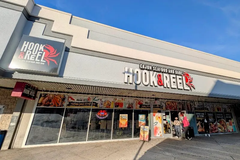Hook & Reel Cajun Seafood & Bar exterior