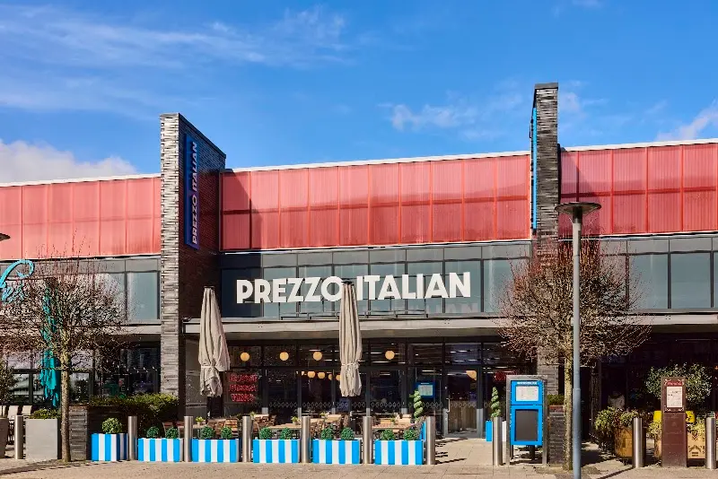 Prezzo Italian Restaurant Milton Keynes Stadium exterior