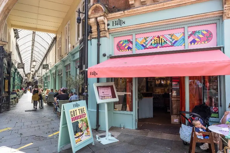 Bill's Cardiff Central Restaurant exterior