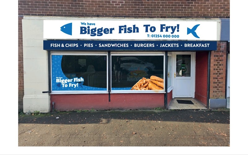BIGGER FISH TO FRY exterior