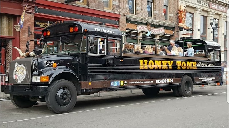 Honky Tonk Party Express Bus exterior