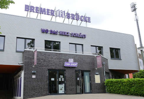 VfL Osnabrück-Fanshop am Stadion exterior