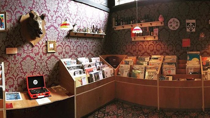 The Record Café exterior