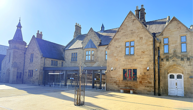 Football Museum of Wales and Wrexham Museum exterior