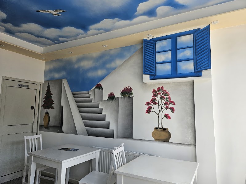 Greek Blue Sky exterior