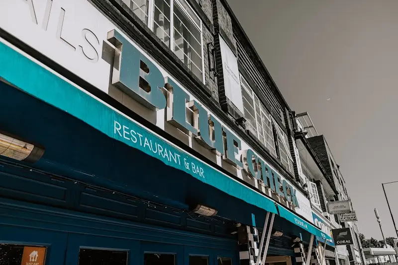 Blue Check - Wembley exterior