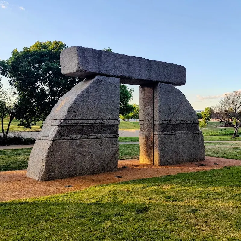 Caelum Moor Sculpture garden exterior