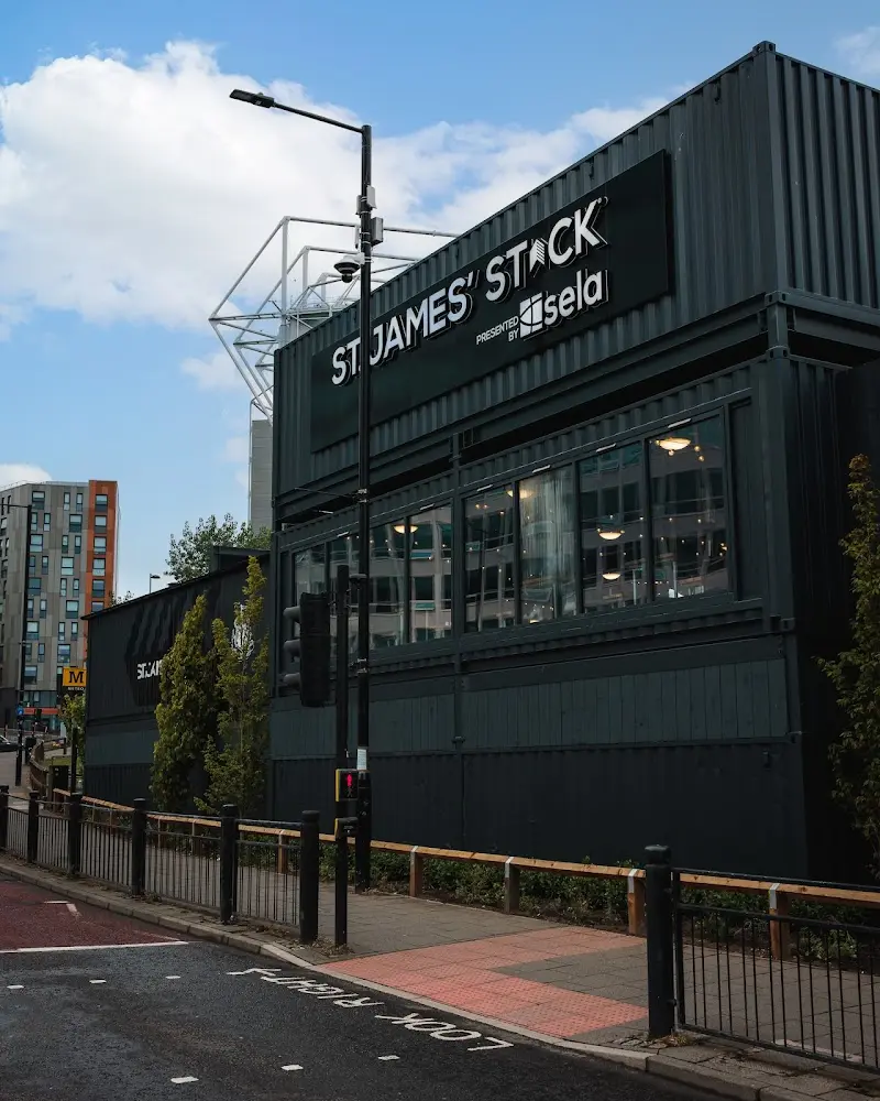 St. James' STACK exterior