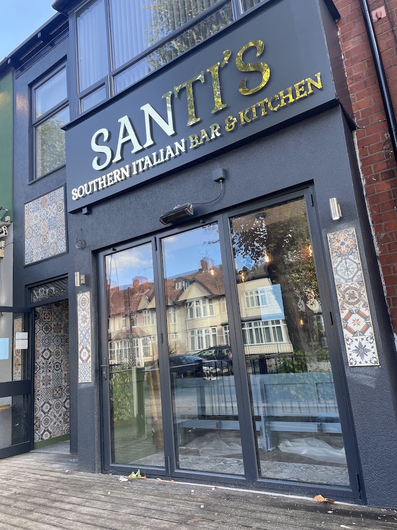 Santi’s Southern Italian bar & kitchen exterior