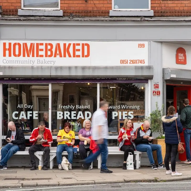 Homebaked exterior
