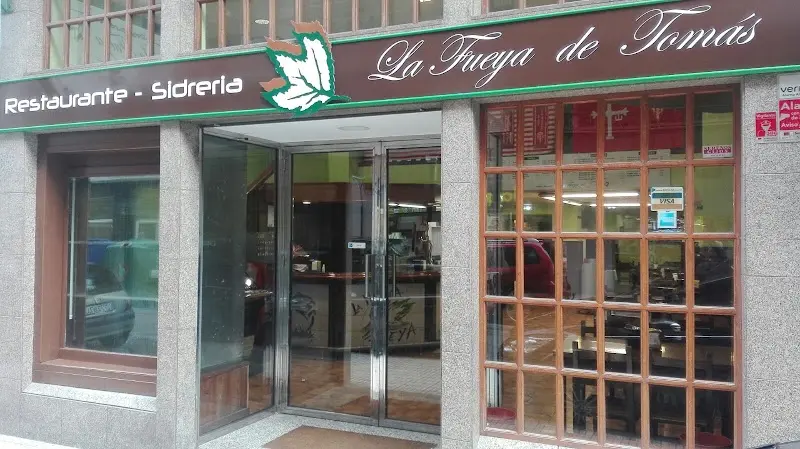 Sidrería La Fueya de Tomas exterior