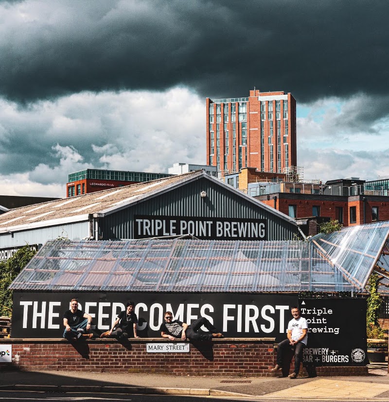 Triple Point Brewery + Bar exterior