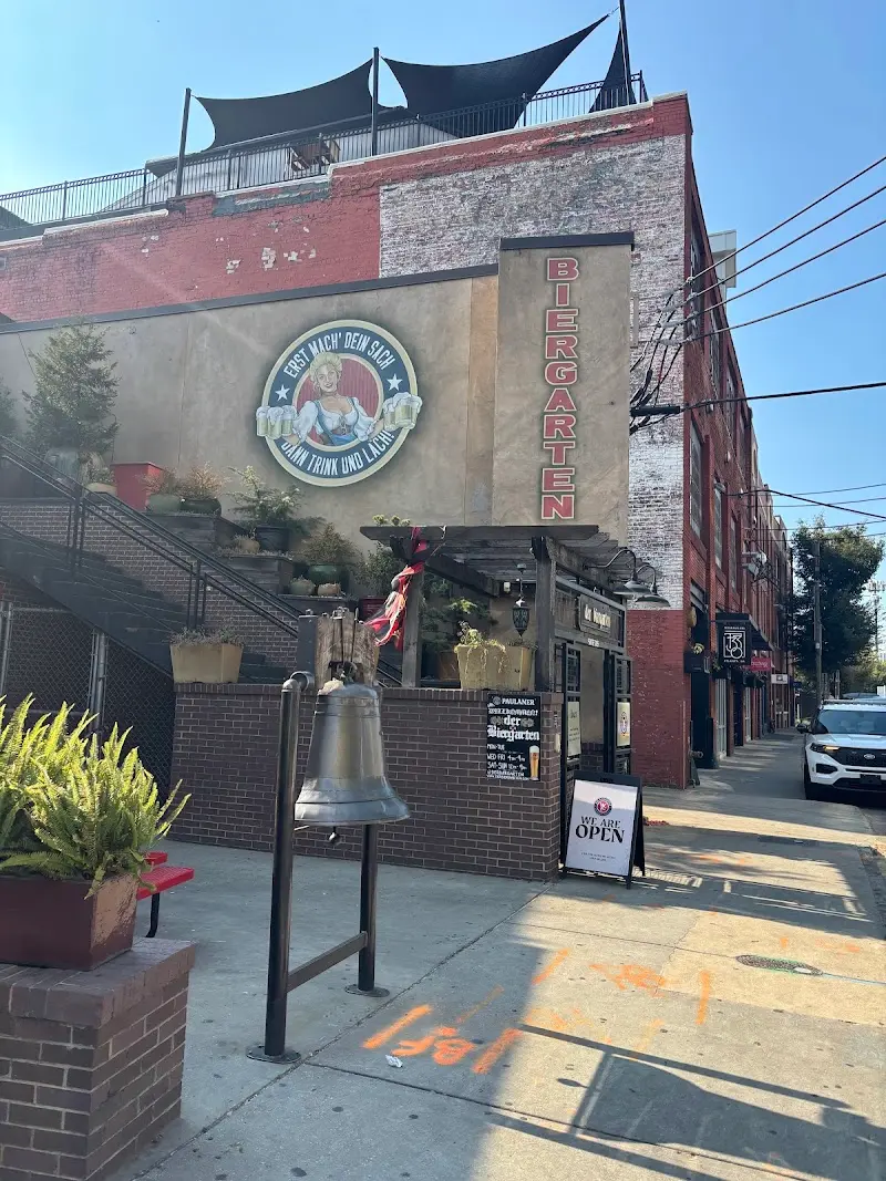 Der Biergarten exterior