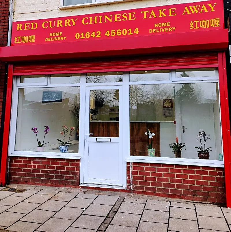 Red Curry Chinese Takeaway exterior