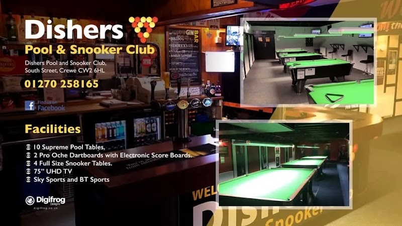 Dishers Pool & Snooker Club exterior