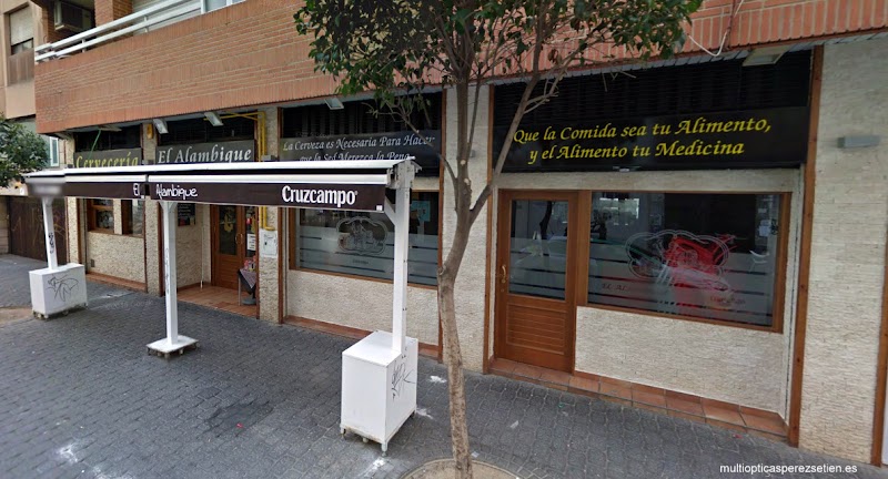 Restaurante El Alambique exterior